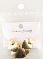 Сережки-гвіздки жовтий метал в асортименті LF25051504