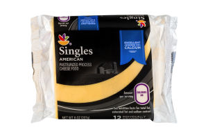 Ahold Cheese Singles American - 12 CT