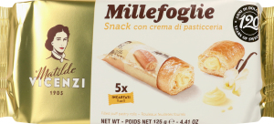 Печиво-рол Matilde Vicenzi крем Patissiere листк