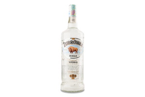 Горілка 1л 40% Biala Zubrowka пл