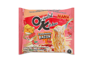 Лапша быстрого приготовления Карбонара со вкусом бекона Mama м/у 85г