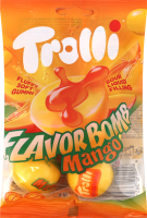 Цукерки желейні зі смаком манго Flavor bomb mango Trolli м/у 75г