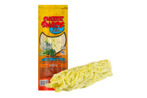Сыр 30% рассольный со вкусом и ароматом лука со сметаной Сулугуни Cheese Snack в/у 100г