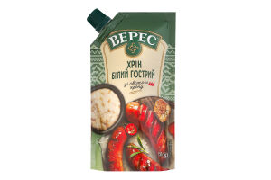 Хрен нестерилизованный Белый острый Верес д/п 130г