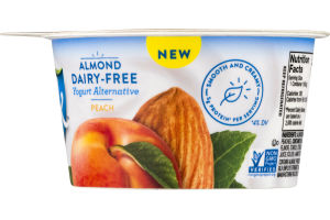 Silk Plant Power Almond Dairy-Free Yogurt Alternative Peach
