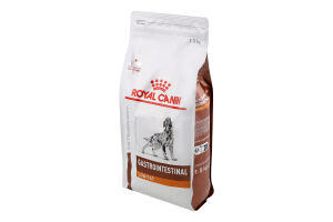 Корм сухий повнораціонний дієтичний для собак Gastro Intestinal Low fat Veterinary Royal Canin м/у 1.5кг