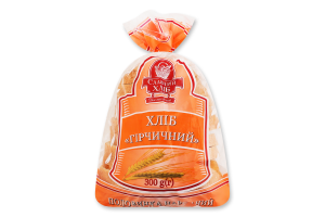 Хліб половинка в нарізці подовий Гірчичний Славний хліб м/у 300г