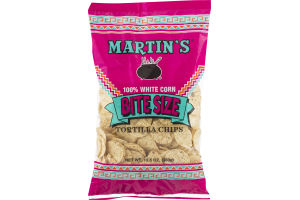 Martin's Bite Size Tortilla Chips White Corn