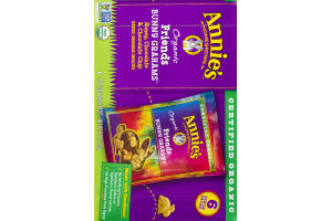 Annie's Homegrown Organic Friends Bunny Grahams Honey, Chocolate & Chocolate Chip Baked Graham Snacks - 6 CT