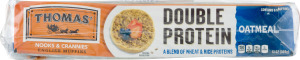 Thomas' Nooks & Crannies English Muffins Double Protein Oatmeal