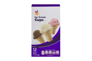 Ahold Ice Cream Cups - 12 CT