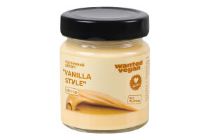 Десерт рослинний без лактози Vanilla style Wanted Vegan с/б 180г