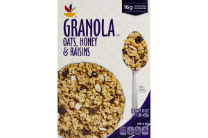 Ahold Granola Oats, Honey & Raisins