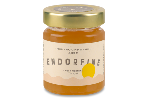 Джем імбирно-лимонний стерилізований Endorfine в/ґ с/б 234г