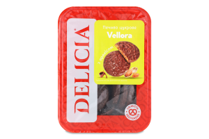 Печиво цукрове Vellora з арахісом 300г Delicia