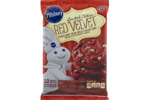 Pillsbury Ready To Bake! Red Velvet Cookies - 12 CT