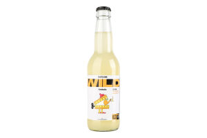 Напиток газированный ферментированный непастеризованный Цитрус Комбуча Wild Kombucha с/бут 330мл