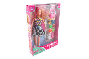 Іграшка Лялька з взуттям та сумочкою Solar