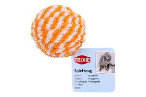 Іграшка для котів d4.5см №4570 М'ячик-спіраль яскравий Trixie 1шт