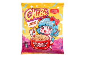 Вермішель швидкого приготування зі смаком курочки ChiBi м/у 60г