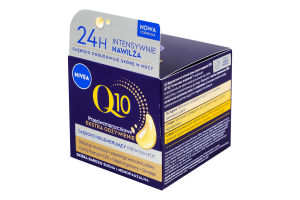 Крем нічний відновлюючий проти зморщок Інтенсивне живлення Q10 Nivea 50мл