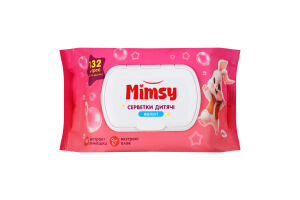 Серветки вологі Mimsy дитячі