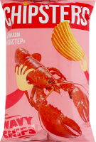 Чипсы картофельные волнистые с сахаром и подсластителем Лобстер Chipster's м/у 95г