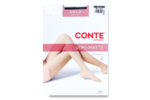 Колготки женские Conte elegant Solo 20den 4 nero