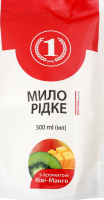 Мило рідке з ароматом ківі-манго ТМ "1" д/п 500мл