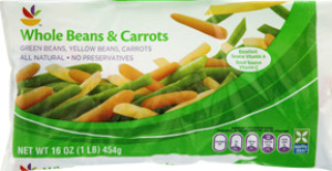 Ahold Beans & Carrots Whole