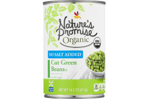 Nature's Promise Organic No Salt Added Cut Greens Beans