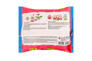 Лапша быстрого приготовления со вкусом морепродуктов и лука Oppa Otoki м/у 65г