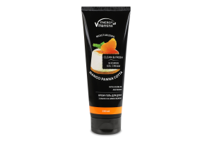 Крем-гель для душа с манго и маслом жожоба Mango panna cotta Energy of vitamins 230мл