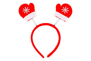 Обруч д/волосся MBM My Home Рукавичка чер DH-NY-42