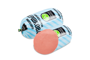 Колбаса вареная из мяса птицы Сливочная Родинна ковбаска в/с м/у 0.5кг