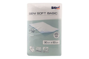 Набор пеленок гигиенических 90x60см Basic Soft Seni 1шт