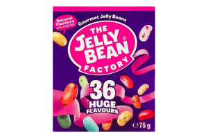 Цукерки желейні 36 смаків Боби The Jelly Bean Factory к/у 75г