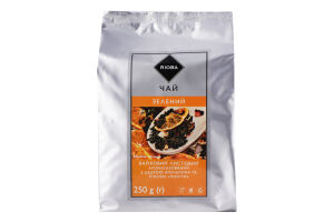 Чай зеленый байховый листовой ароматизированный с цедрой апельсина и мятой Мохито Rioba м/у 250г