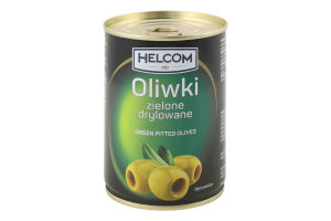 Оливки зеленые без косточек Helcom ж/б 280г
