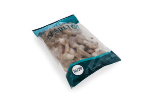 Креветки заморожені в панцирі сирі 16/20 Polar Seafood б/г м/у 1кг
