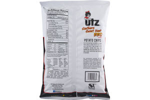 Utz Southern Sweet Heat BBQ Potato Chips Family Size