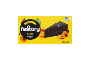 Торт бісквітний Захер Festory лоток 100г