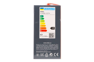 Набір Лампа ЛЕД A60Е 12W E27 4100K 220V та Елемент живлення АА LR6 2штВідекс