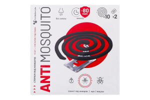 Средство от комаров дымные спирали, палочки Anti Mosquito 10шт