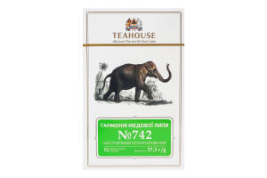 Чай травяной ароматизированный №742 Гармония медовой липы Teahouse к/у 15х2.5г