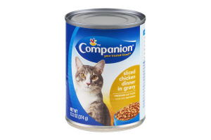 Companion Premium Cat Food Sliced Chicken Dinner in Gravy