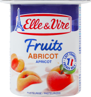 Десерт молочный 2.3% с абрикосом Fruits Elle&Vire ст 125г