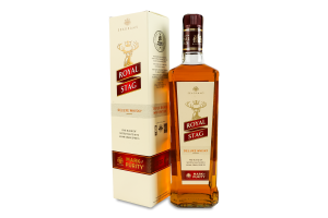 Віскі 750мл 40% купажоване Royal Stag Deluxe Seagram's к/у