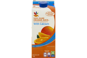 Ahold 100% Pure Orange Juice with Calcium