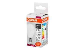 Лампа світлодіодна 6,5W 230V E14 4000К LVCLP60 Осрам